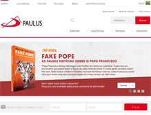Tablet Screenshot of paulus.com.br